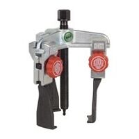 3-ramenný univerzálny sťahovák s úzkymi, rýchlo prestaviteľnými sťahovacími hákmi, do 90 mm upínacej šírky, 100 mm upínacej hĺbky