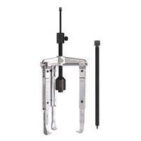 Univerzálny 3-ramenný sťahovák s nastaviteľným spúšťacím hákom, mazací hydr. Vreteno, do 200 mm šírka upínania, 300 mm upínacia hĺbka