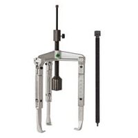 Univerzálny 3-ramenný sťahovák s nastaviteľným spúšťacím hákom, mazací hydr. Vreteno, do 160 mm šírka upínania, 300 mm upínacia hĺbka