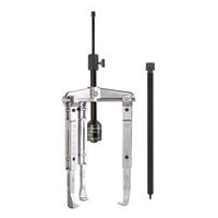 Univerzálny 3-ramenný sťahovák s nastaviteľným spúšťacím hákom, mazací hydr. Vreteno, do 250 mm šírka upínania, 300 mm upínacia hĺbka