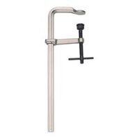 Ganzstahl-Schlosserzwinge mit Knebelgriff, max. 250 mm Spannweite, 120 mm Ausladung