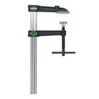 VIRIDIS temperöntvény csavaros szorító acél billenőfogantyúval, max. 160 mm szorítószélesség, 80 mm torokmélység