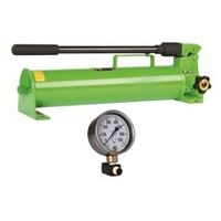 Handpumpe mit Manometer