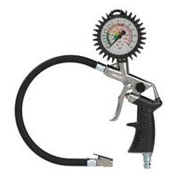 Compressed air tyre inflator Clip connector, Type: BASIC