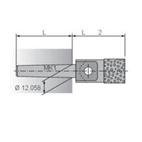 Tyrolit Halter 40x37xMK1 für Diamantabrichtplatten