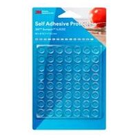 Blíster 3M™ Bumpon™ Topes Protectores Adhesivos SJ5312BL, Transparente, 56 unidades, 12.7 x 3.5 mm, Adhesivo acrílico A-20