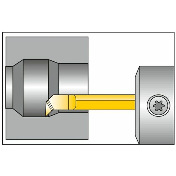 Copying insert, internal, right-hand L<SUB>1</SUB> = 30 6,2 mm GARANT