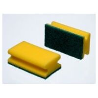 3M™ Burete de curățare 24D, galben/verde, 70 mm x 130 mm, 100 bucăți / cutie