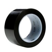 3M™ Weich-PVC-Klebeband 471, Schwarz, 50 mm x 33 m, 0.14 mm