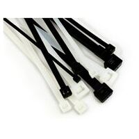 3M™ Scotchflex™ FT 180 DW-C kabelska kravata, odporna na UV-žarke, črna, 7,6 mm x 180 mm