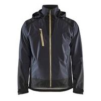 Softshell Jacke dunkelblau / gelb