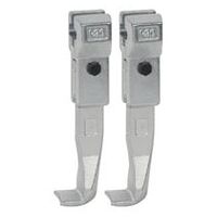 Szabványos kioldóhorog (pár, befogási mélység 400 mm)