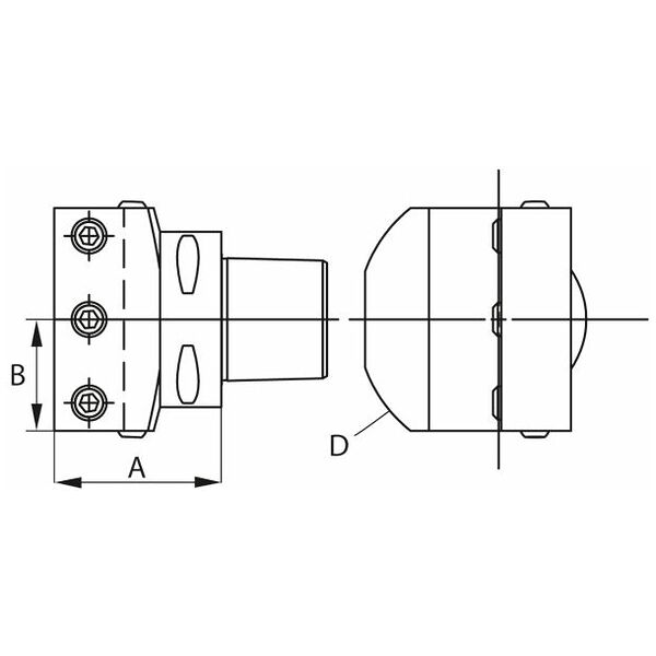 Įrankio laikiklis radialinis PSC 63