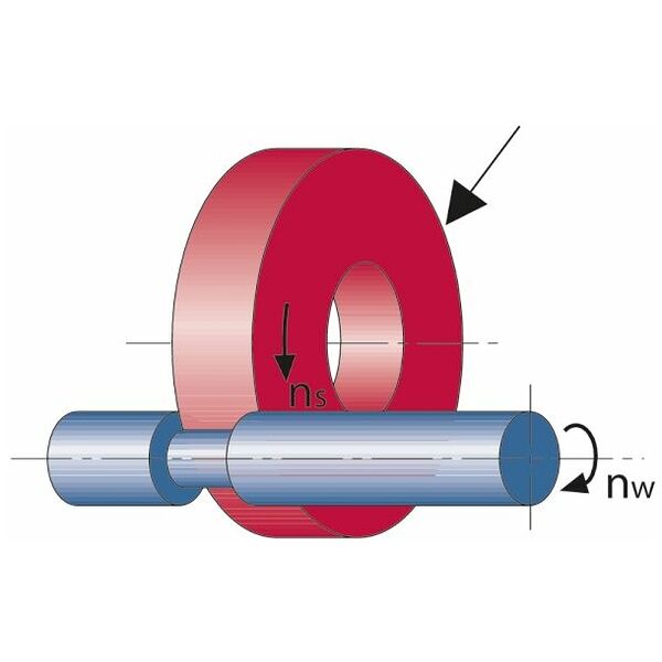 Precisionsslipskiva för utvändig rundslipning D×T×H (mm)  A80