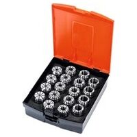 ER collet set with seal and spray nozzles