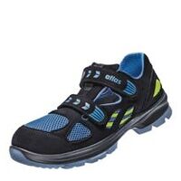 Sandale, black, royal blue, neon-yellow, Gr. 42, FLASH 4605 XP ESD W10, S1P, W10