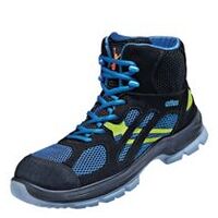 Bezpečnostní obuv s vysokým kotníkem, královská modrá, černá, Neon-žlutá, Gr. 42, FLASH 8205 XP ESD, S1P