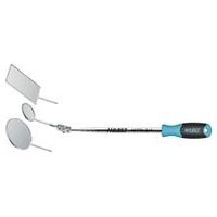 Telescopic inspection mirror set
