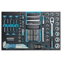 Außen Sechskant-Tractionsprofil, Kreuzschlitz Profil PH, Pozidriv Profil PZ, Schlitz Profil, Tamper Resistant TORX® Profil, Innen Sechskant Profil→ 1/4 Zoll (6,3 mm) Vierkant, 1/2 Zoll (12,5 mm)
