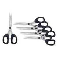 5 pcs. heavy-duty scissors with titanium coating