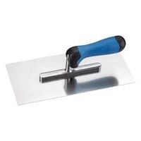 Stainless steel finishing trowel with 2-component handle, Length: 280mm