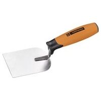 Stainless steel bucket trowel with 2-component handle., Width: 80mm
