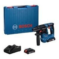 martello perforatore a batteria con SDS Plus GBH 18V-18, 2 batteria GBA 18V 2 Ah, custodia artigianale