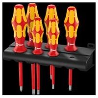 Electrician’s screwdriver set, Number of screwdrivers: 6
