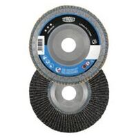 Tyrolit disque à lamelles C-TRIM plat 150x22,23 mm ZA80 PREMIUM acier/inox