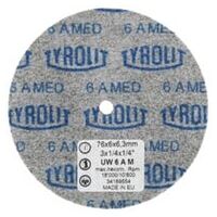 Tyrolit Muela compacta prensada 152x13x25,4 mm 2S FINO PREMIUM universal