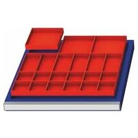 Kleinteilebehälter-Sortiment für 1 Schublade