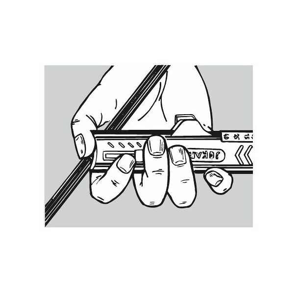 Kabelentmanteler mit Abisoliermessern und Klinge  8-13 mm
