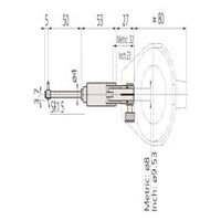 2-Point Inside Measuring Instrument, Bore Gauge, 0,24-0,4″, w/o Indicator