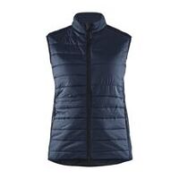 Damen Weste warm gefüttert Dunkel Marineblau L
