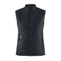 Smarte Wärmeweste für Damen Schwarz L