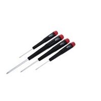 Wiha 4 Piece Precision Phillips Screwdriver Set, Number of screwdrivers: 4PC