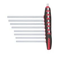 Hexagon Screwdriver with T-handle, Number of screwdrivers: 8