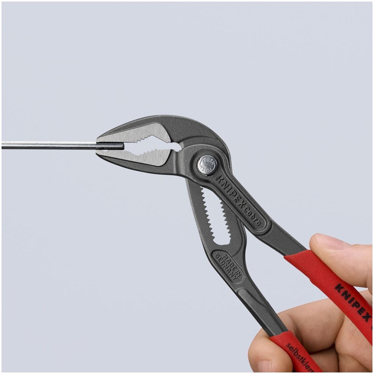Cobra®ES water pump pliers with fine adjustment at intervals