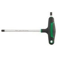 Screwdriver w.cross handle hexagon drive 8 mm L.200mm