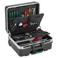 Assortiment d’outils pour l’électronique 13210N L.520mm l.280mm H.460mm 77pcs.