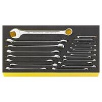 Jeu de clés mixtes OPEN BOX TCS WT 13A/22 3/16 - 1.1/16 22 pièces