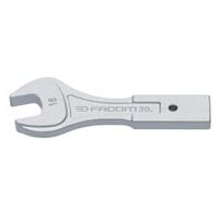 Open ended fork bit, attachment 20 x 7 mm, opening 16 mm