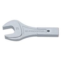 Open ended fork bit, attachment 20 x 7 mm, opening 21 mm