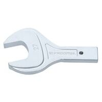 Open ended fork bit, attachment 20 x 7 mm, opening 27 mm