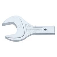 Open ended fork bit, attachment 20 x 7 mm, opening 32 mm