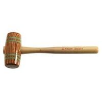 Wooden mallet, diameter 50 mm, 320 g
