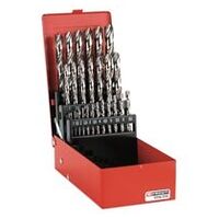 Sortiment Gefraeste Bohrer Set, 25-tlg
