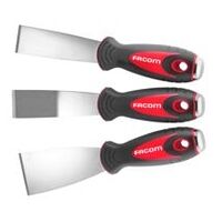 Set di raschietti inox, 3 pezzi.