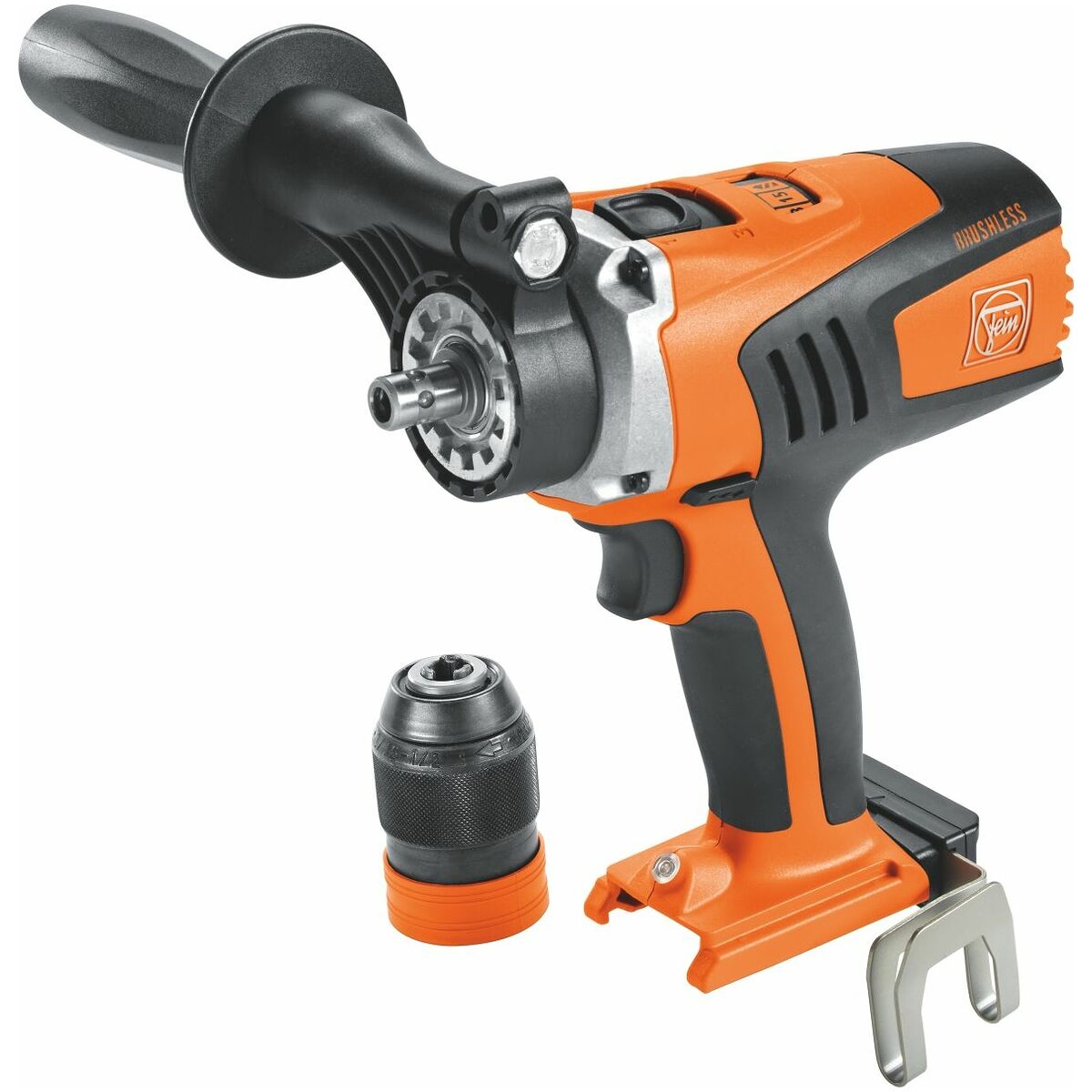 Cordless drill/driver without rechargeable battery and charger