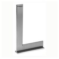 Stainless steel flanged precision square Class 0, 100x70 mm